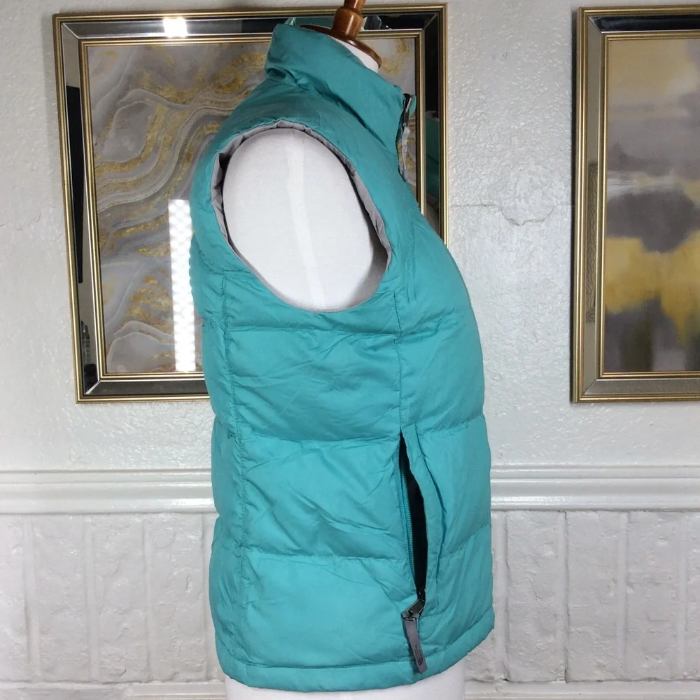 The North Face Teal Blue 600 Down Puffer Vest